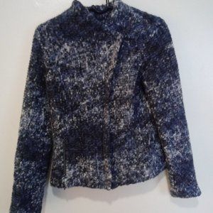 Wool Knitted style Renvy blazer jacket Medium